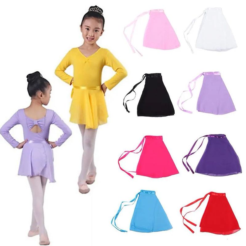 DesignerBalett Tutu Ballerina Danslektionskostymer Gymnastikdräkter Danskläder Knuten Kjol Dans_voghion.com