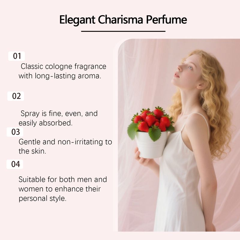 Eternal Cologne Profumo Naturale Fresco Elegante Rinfrescante di Lunga Durata Spray Profumo Personal Charm_voghion.com