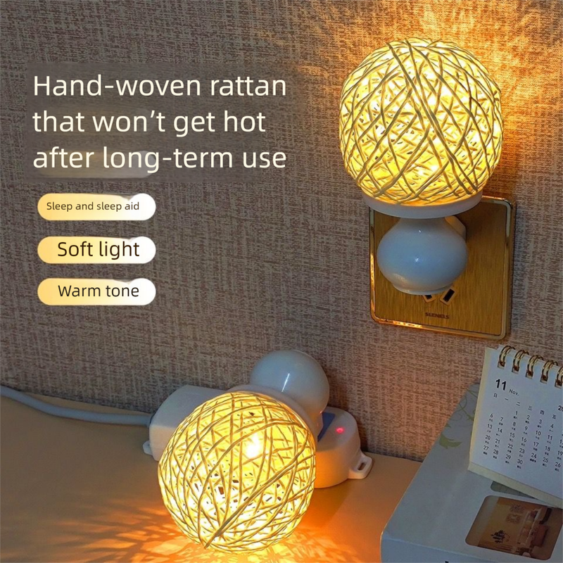 Internet Celebrity Table Night Light Dual Adjustable Color Changing Bedroom Bedside Socket Energy-saving Baby Feeding_voghion.com
