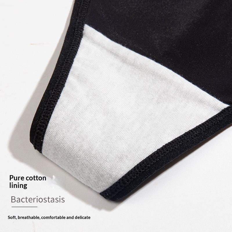 luckyqqyp String-Tanga, heiß, sexy, ultradünn, leichte Eisseide, transparent, europäisch und amerikanisch, einfarbig, einfadenig, verführerisch, nahtlos_voghion.com