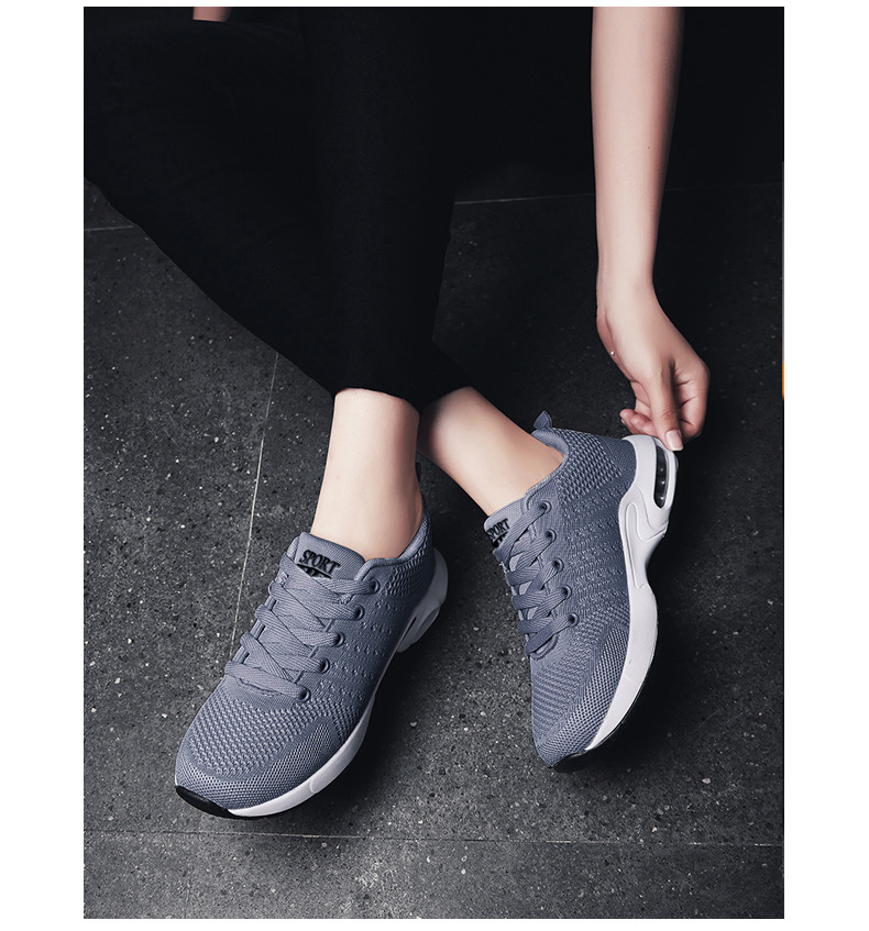 Chaussures pour hommes nouvelles chaussures à coussin d'air pour hommes chaussures en maille pour hommes chaussures de sport à tissage volant chaussures à la mode chaussures de course décontractées respirantes chaussures pour hommes_voghion.com