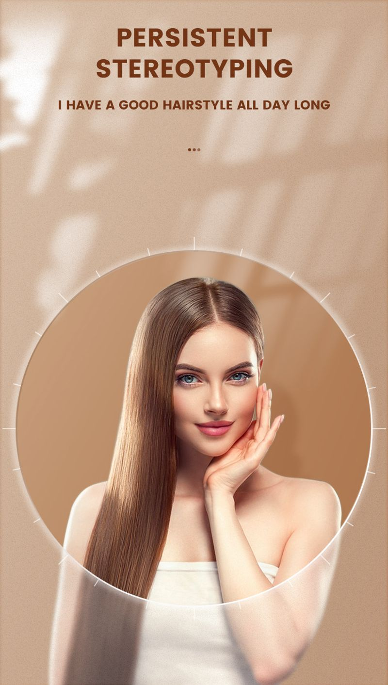 DSP Dansong Straight Hair Comb 11009_voghion.com