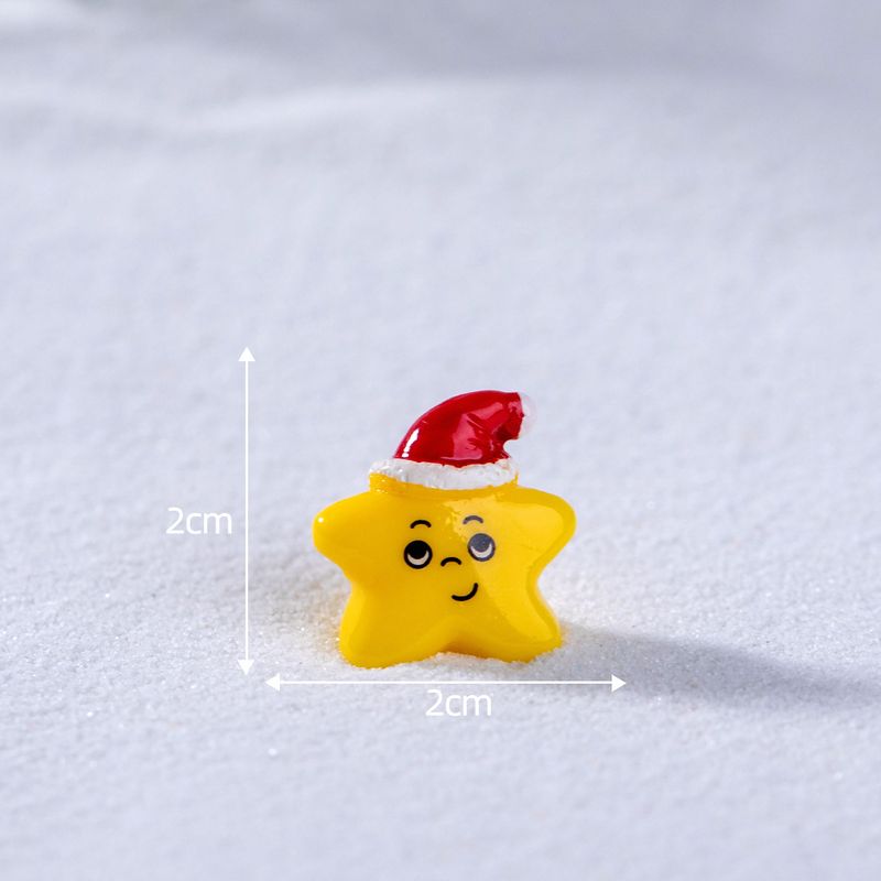 Weihnachtsdekorationen, Ornamente, Kunstharz-Bastelarbeiten, kreative Weihnachtsmann- und Schneemann-Ideen, kleine Geschenke für Zuhause_voghion.com