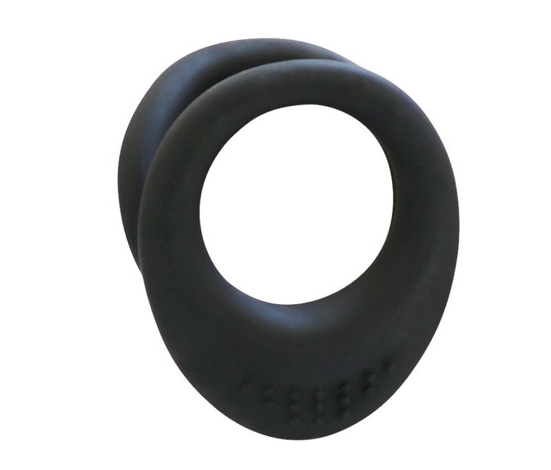 Doppio anello, pene adulto, doppio strumento in silicone, masturbatore maschile ritardato, anello di bloccaggio_voghion.com