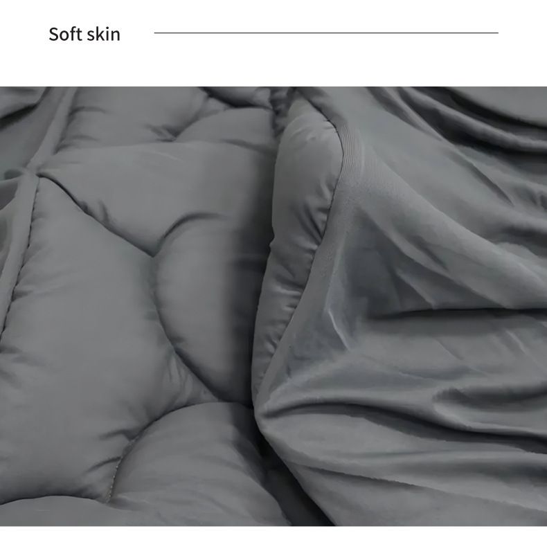 Wolkenähnliche Matratzenauflage – hypoallergen, atmungsaktiv und ultraweich (39 x 75 Zoll, 54 x 75 Zoll, 60 x 80 Zoll, 78 x 80 Zoll, Schwarz/Grau/Weiß)_voghion.com