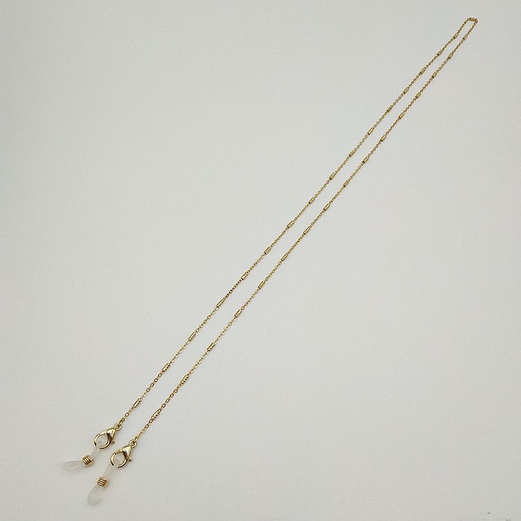 Bead Series Trendy Dual-use Mask Glasses 63 Hanging Metal Chain Pearl_voghion.com