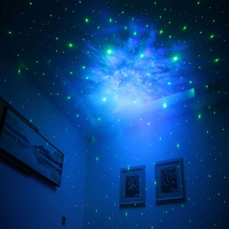 Neues Raumfahrer-Projektionslicht Star Galaxy LED-Projektor-Nachtlicht Umgebungslampe für Zimmer Schlafzimmer Dekoration Urlaub Party Geschenk_voghion.com