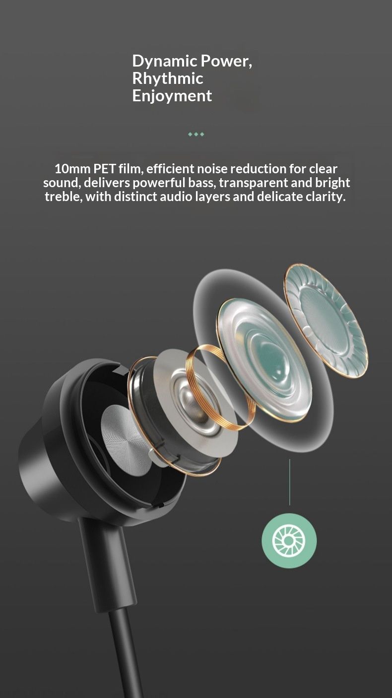 Słuchawki douszne NeoGear z silikonową opaską na szyję, podwójne słuchawki do biegania, długa żywotność baterii, muzyka, połączenia, inteligentny Bluetooth_voghion.com