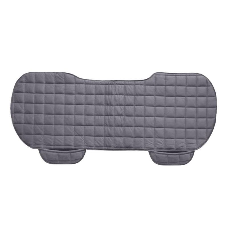 Universelle Auto-Rücksitzabdeckung aus beflocktem Stoff, vierfach verstellbar, rutschfest, für jede Jahreszeit geeignet, Sitzschutz_voghion.com