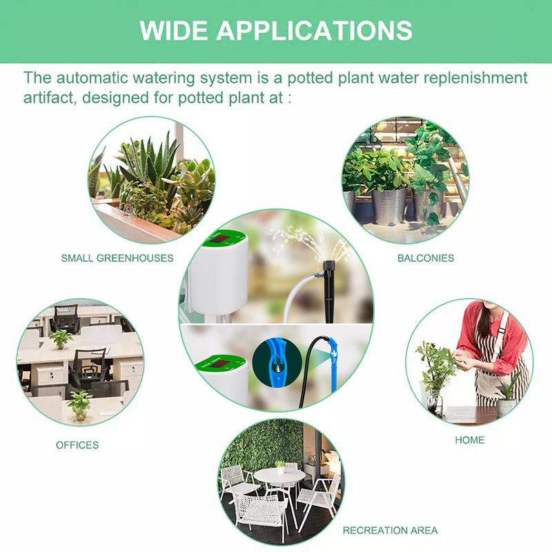 Intelligent Balcony Timed High Flow Automatic Machine, Garden Lazy Watering Tool, Drip Irrigation Machine For Green_voghion.com
