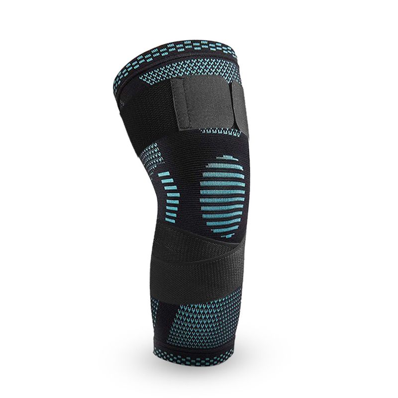 Nuevas rodilleras deportivas de punto desmontables a presión Rodilleras para bádminton, running, fitness, montañismo al aire libre_voghion.com