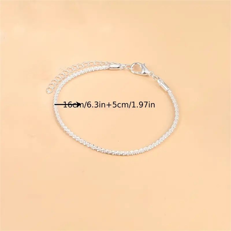 Bracciale stellato scintillante design di nicchia senso Internet celebrità lucida catena twist gioielli in acciaio al titanio e oro a mano_voghion.com