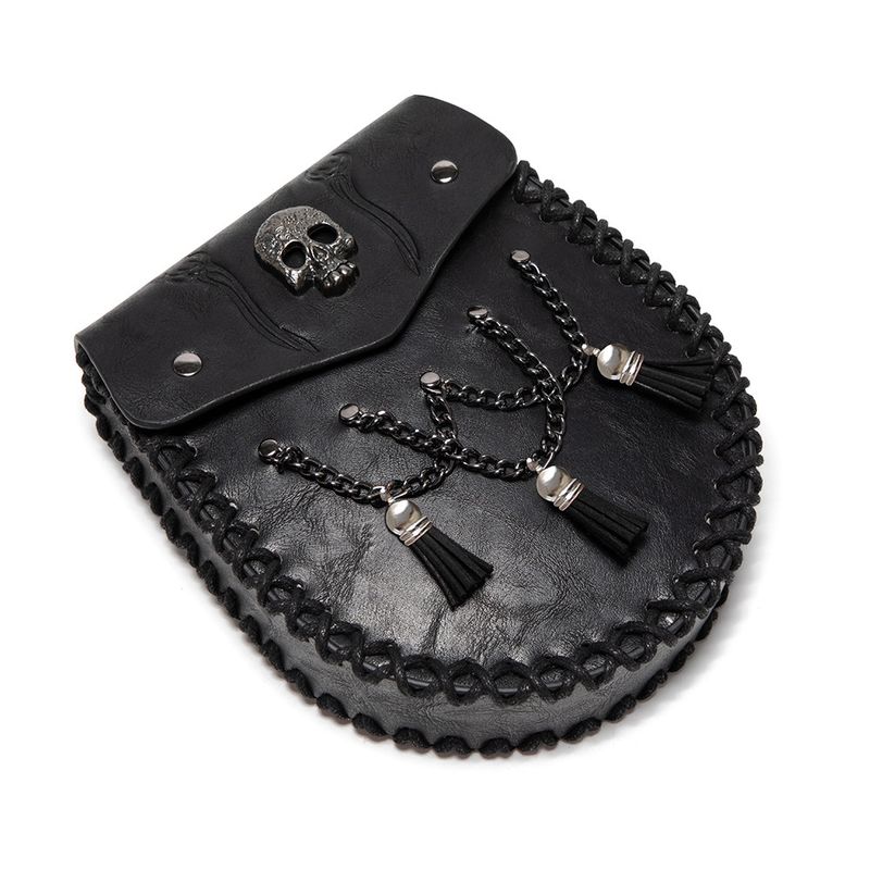 Viking Style Medieval Leather Coin Pouch – Retro Embossed Knight Belt Bag, Vintage Waist Bag for Cosplay and Outdoor Use_voghion.com