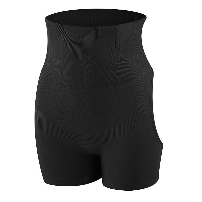 "High-Waisted Shapewear Shorts With Boning - Butt Lifting & Tummy Control Seamless Underwear For Women - Breathable Nylon Blend Slimming Panties_voghion.com