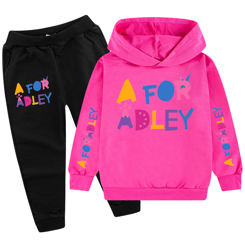 100 CM-170 CM ropa mediana a grande conjunto para niños Sudadera con capucha + Pantalones PB814XX_voghion.com