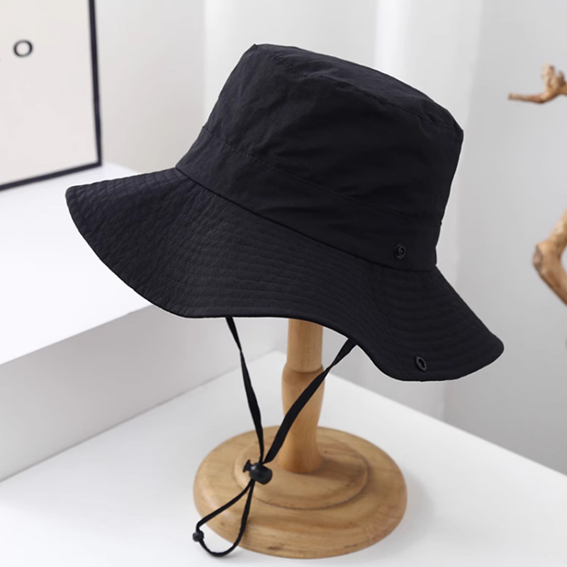 Japanese style quick drying mountain fisherman hat, spring and summer beach hat for men and women, small face shading hat, tourism sunscreen hat_voghion.com