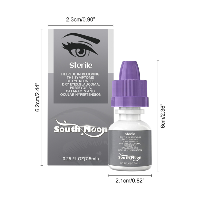 South Moon Eye Drops Silmahooldus Silmade Väsimuse parandamine Kuivad silmad Punetus ja pimestavad silmad Silmahoolduslahus_voghion.com