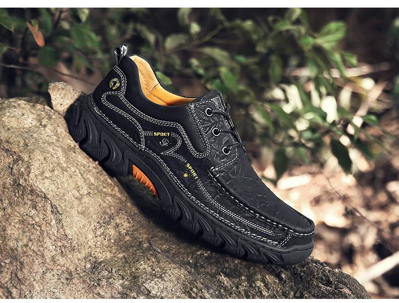 New men's shoes, casual shoes, trendy plus size cross-border men's shoes, cowhide fashionable height increasing casual leather shoes for men_voghion.com