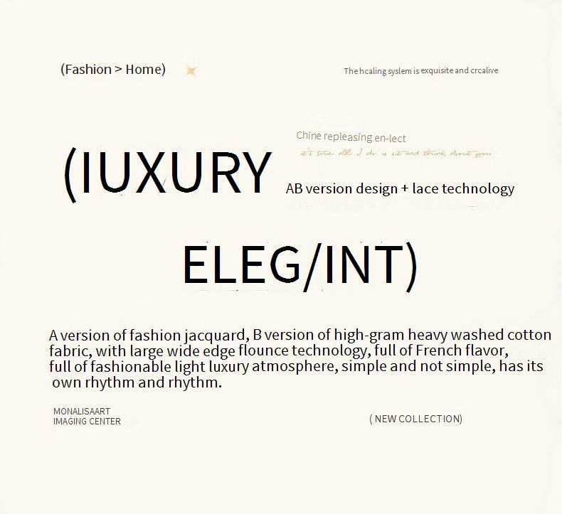 Set di biancheria da letto in cotone jacquard lavato - Set copripiumino 4 pezzi con ricami a fiocco e farfalla e lenzuolo con angoli, design taiwanese (misura matrimoniale, verde salvia)_voghion.com