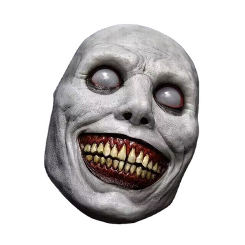 Cosplay Exorcist Mask Exorcist Mask Halloween Dressup Props Horror Spoof Headset_voghion.com