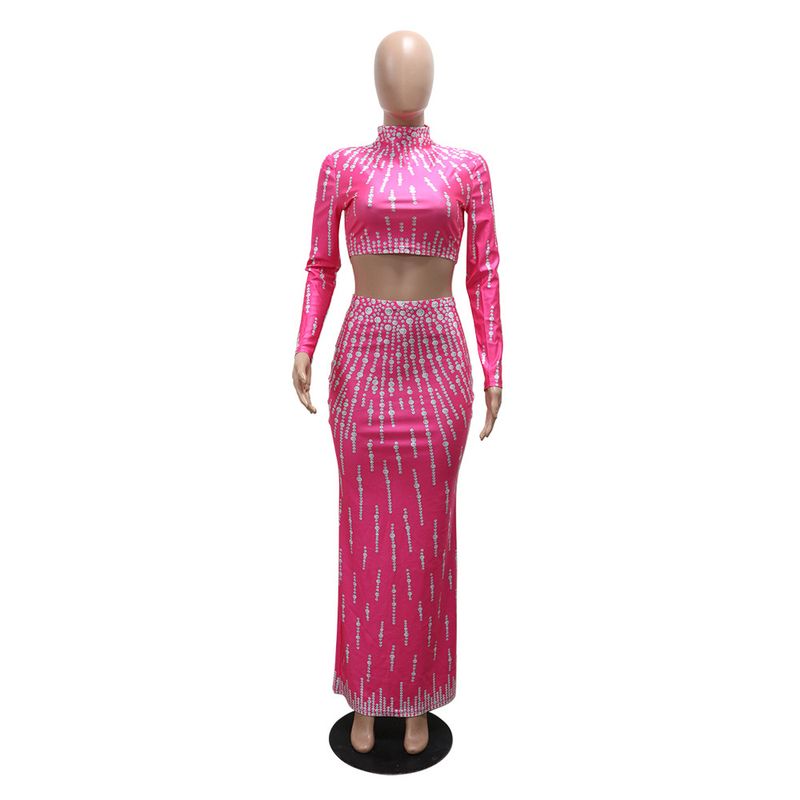 Trägerloses Crop-Top & Weite Hose Set - Elegantes Zweiteiler-Outfit für Damen_voghion.com