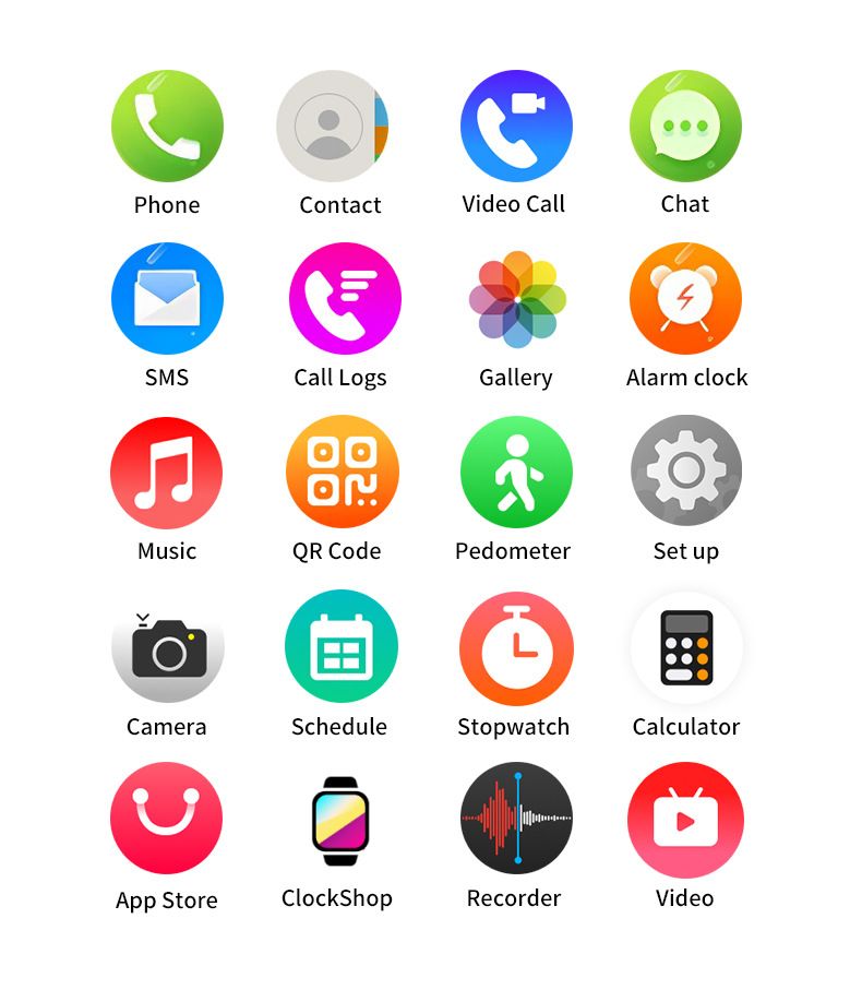 4G volledig netwerk kindertelefoonhorloge met kaartinvoer, slimme oproeppositionering, multifunctioneel horloge, directe verkoop vanuit de fabriek_voghion.com