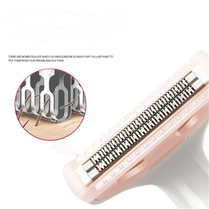 Afeitadora eléctrica para mujeres, afeitadora facial, corporal, para piernas, brazos, bikini, máquina de depilación para zonas privadas, afeitadora púbica, depiladora_voghion.com