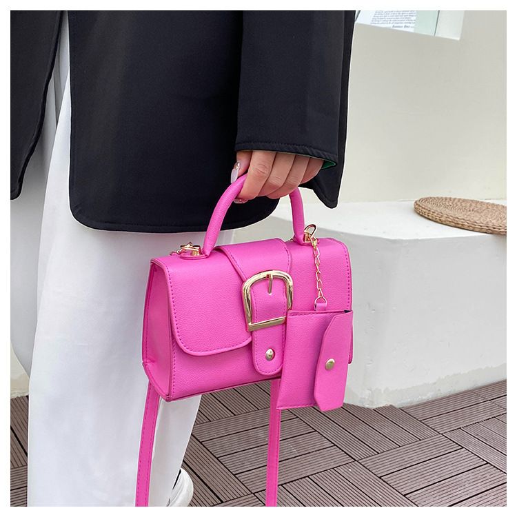 2024 New Candy Color Simple Retro Trendy Western Style Cross Shoulder Handheld Small Square Bag for Women_voghion.com