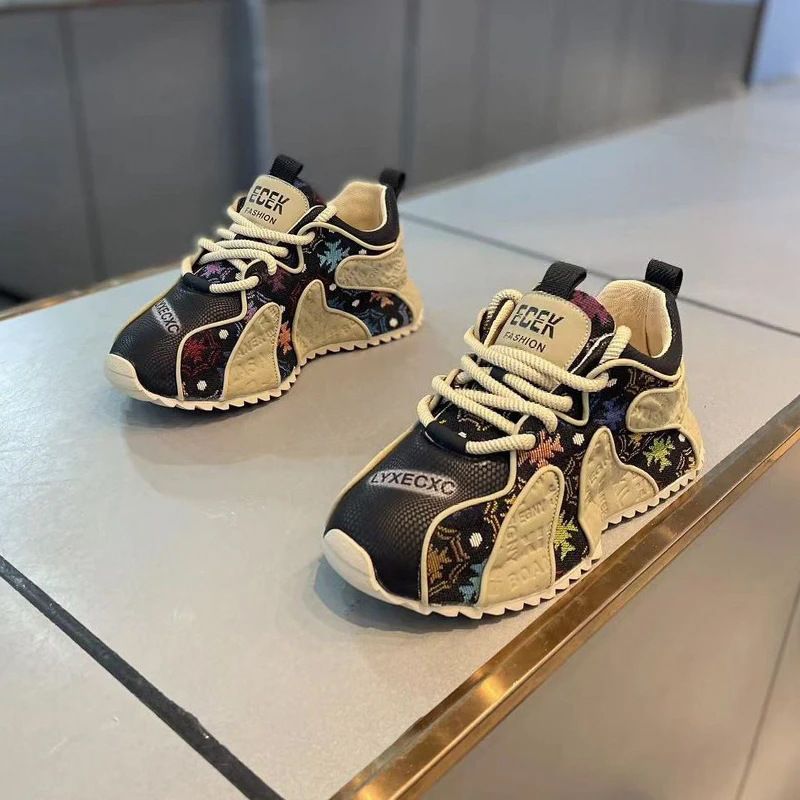 ct 2025s Men's Winter 2024 New Trendy Brand Versatile Casual Running Sports Thick Sole Dad Shoes_voghion.com