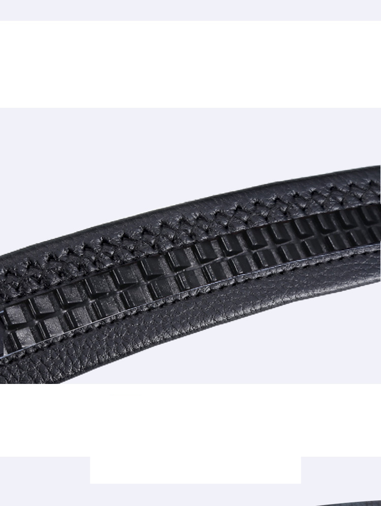 Riem mannen legering koeienhuid automatische roterende gesp riem voor jonge en middelbare leeftijd casual veelzijdige broek riem fabrikant groothandel directe verkoop_voghion.com