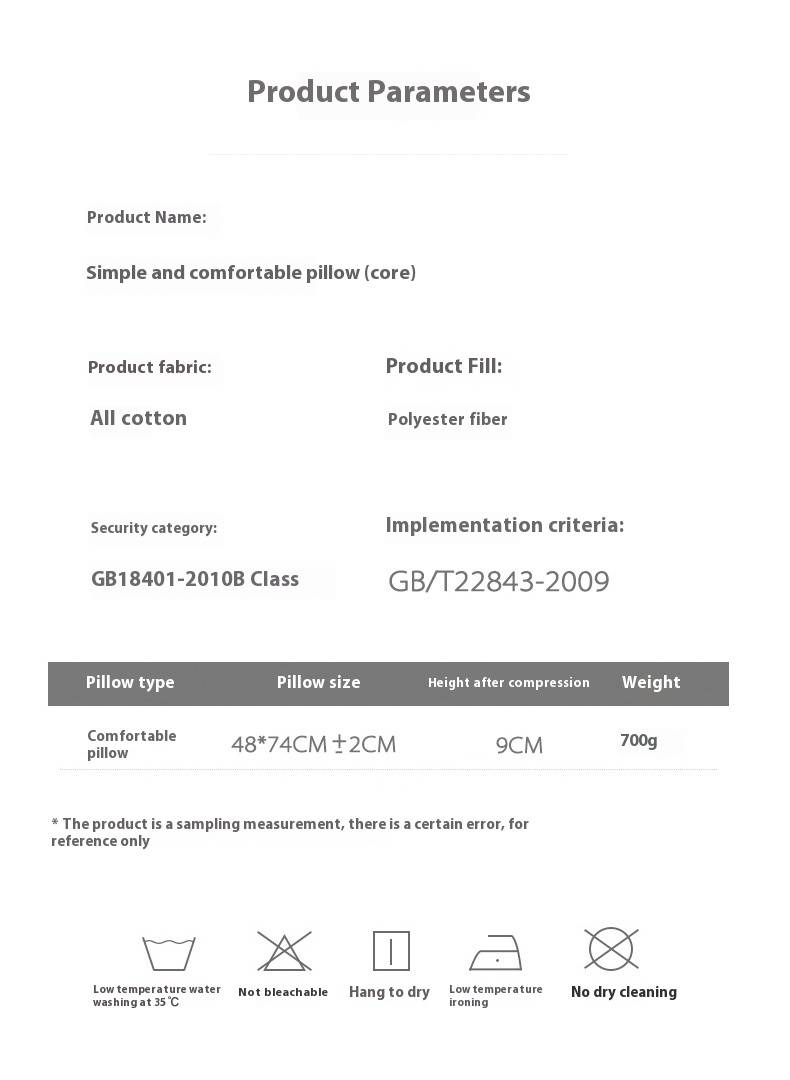 Oreiller de qualité hôtelière - Oreiller ultra doux en duvet avec housse en coton, soutien cervical pour adultes (taille simple, hypoallergénique)_voghion.com