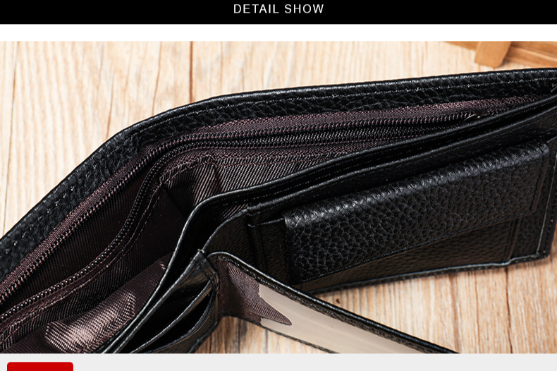 Cartera de cuero genuino para hombre, monedero de piel de vaca de primera capa_voghion.com