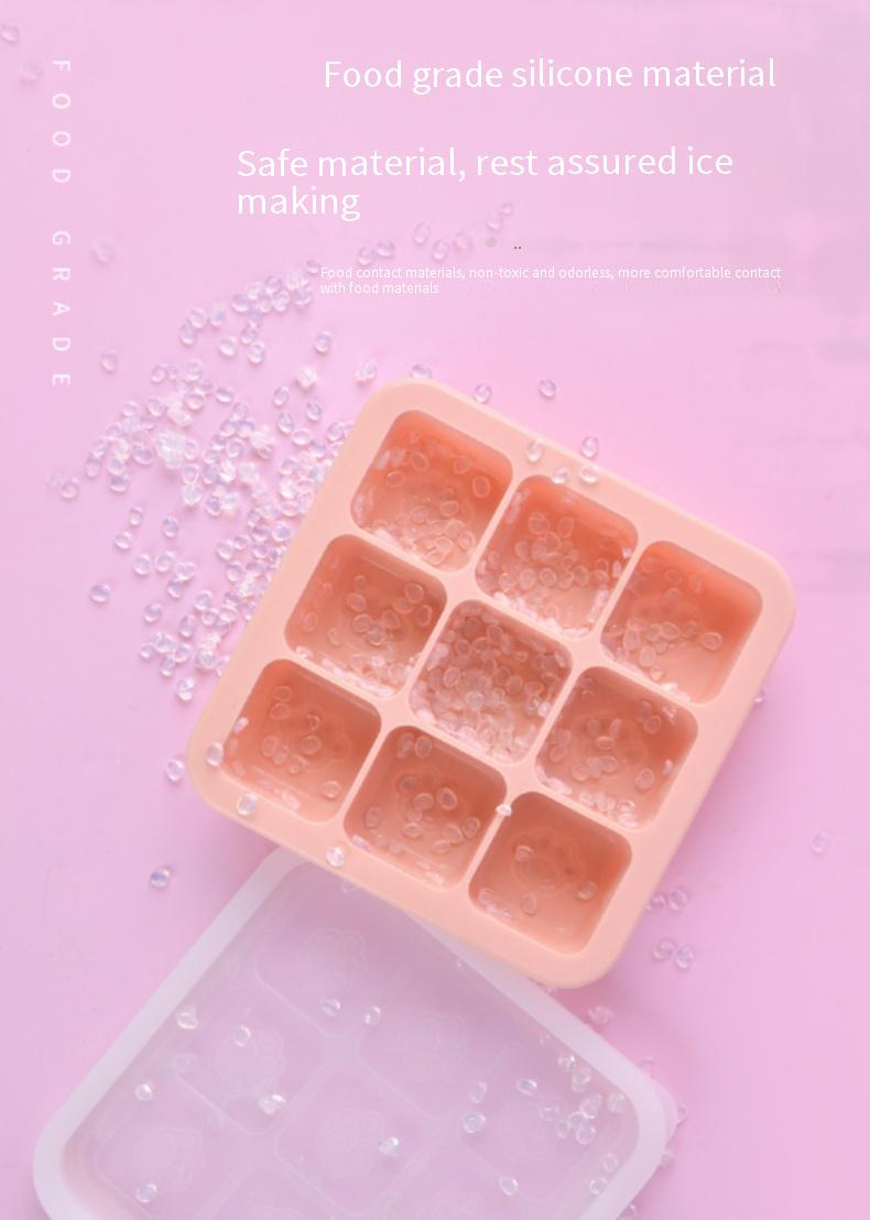 Cat Paw Silicone Mold (Multi-Purpose For Ice Cubes, Jelly, Baby Food & Steamed Cakes - BPA-Free, Reusable)_voghion.com