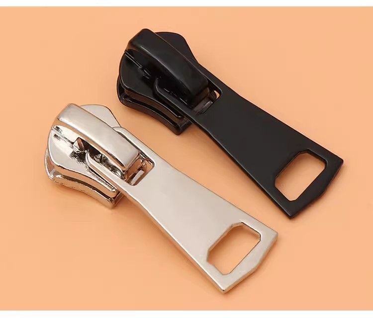 Reparation af metallynlåshoved Artefakt nr. 5 Harpikstrækhoved Erstatter nr. 8 Tøjlynlåshoved Universal lynlåsspænde_voghion.com