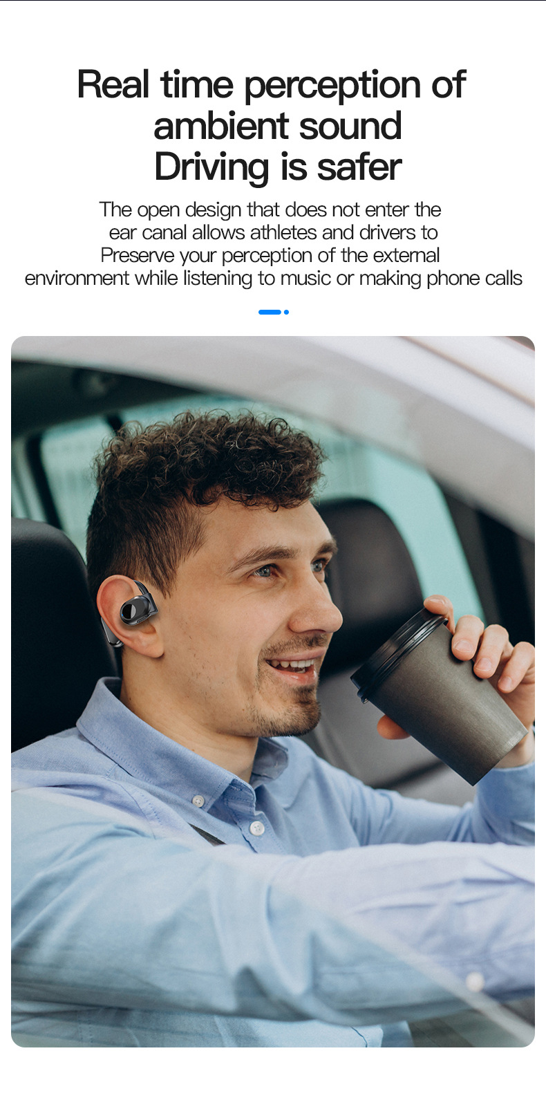 Neues BY99-Bluetooth-Headset, kabelloses Headset, passt nicht ins Ohr, offenes Ohr, hängendes Sport-Business-Headset_voghion.com
