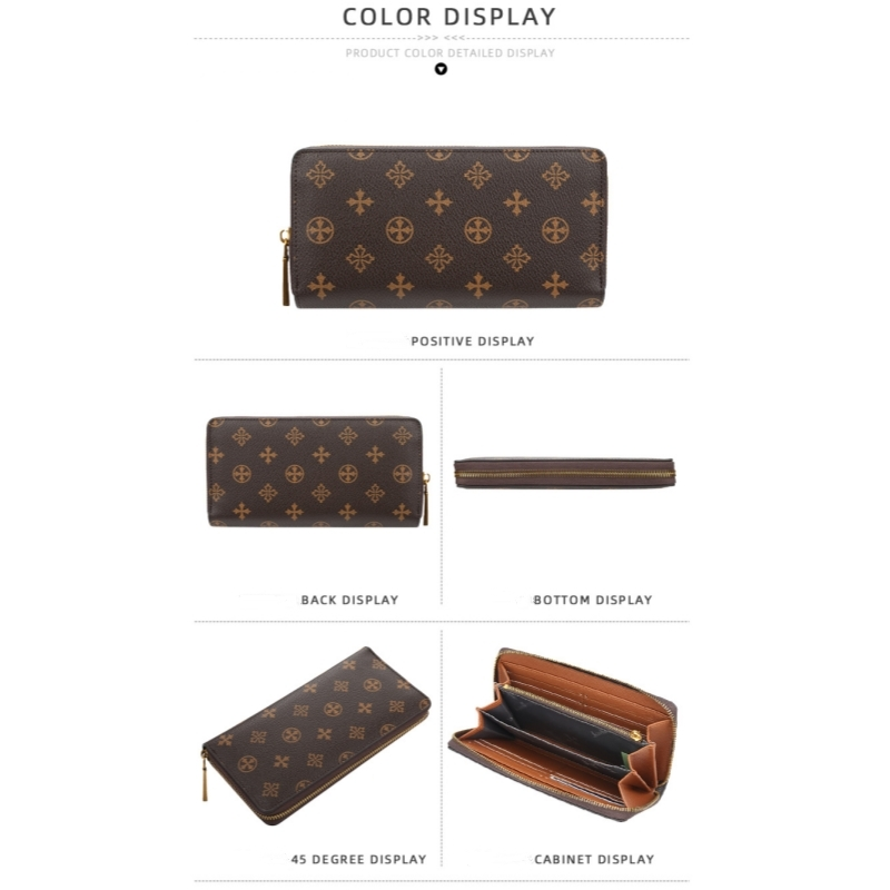 2020 neue Lange Frauen Sommer Marke Top Qualität PU Brieftaschen 12 Karte Halter Mode Weibliche Geldbörse Brieftasche Für Mädchen_voghion.com