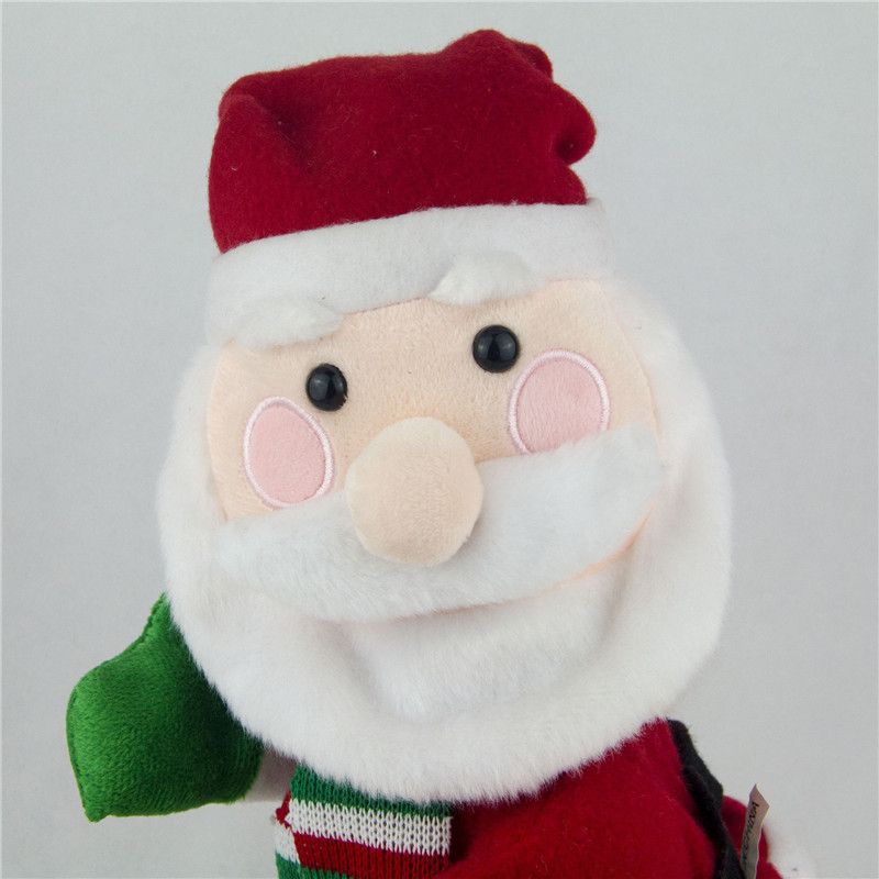 Dancing & Singing Santa Claus Plush Toy - Interactive Christmas Decoration With Shaking Butt For Kids & Holiday Parties_voghion.com