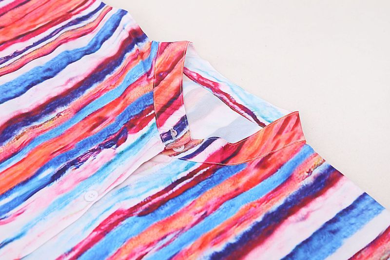 Resort Kimono Cover-Up – 292GSM Stretchy Beach Tunic With 4-Way Elasticity, UPF 50+ Sun Protection For Swimsuits (One Size, Polyester)_voghion.com