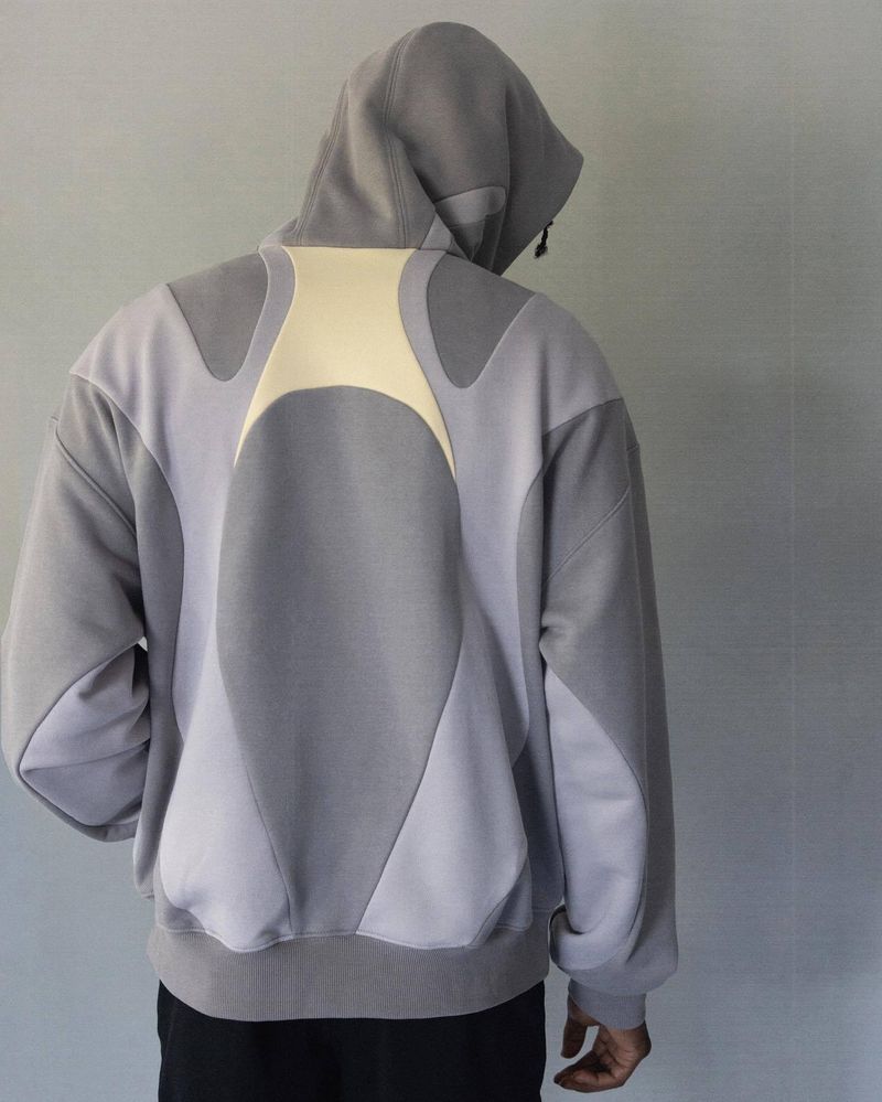Abbigliamento maschile patchwork irregolare Harajuku pullover oversize a maniche lunghe felpa da uomo street wear_voghion.com