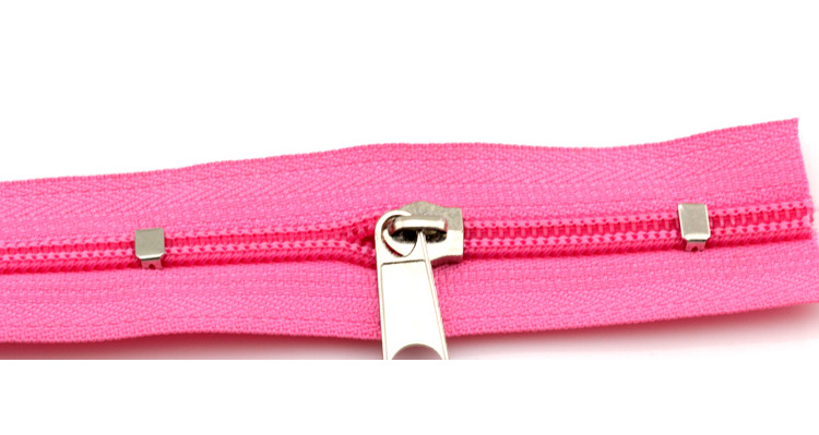 Cabezal de cremallera con tope superior, código en forma de I, accesorios, cremallera de nailon, n.º 3, n.º 5, n.º 8, código de cuatro garras, cobre puro, protección del medio ambiente_voghion.com