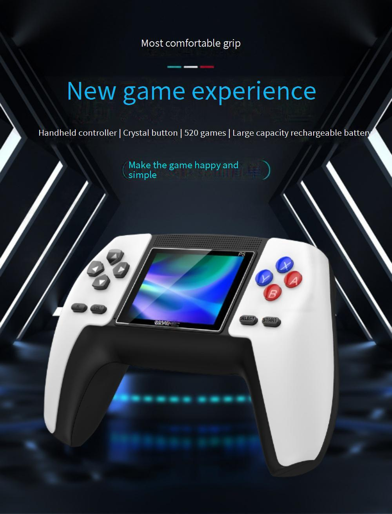 Video Game Consoles Popular Handheld Game Console P5 Handle 500 In One Nostalgic Classic Handheld Retro Mini Support Doubles_voghion.com
