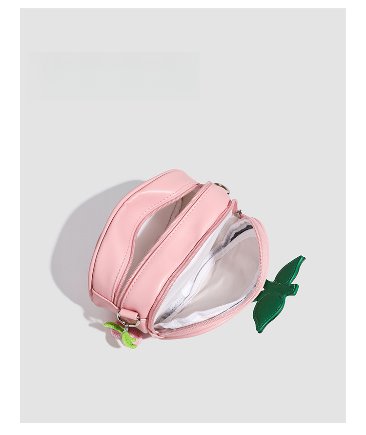 mooie Fruit 2025 Lente Zomer New Forest Sweet Girl Mode Persoonlijkheid Kers Vorm Kleine Crossbody Tas Schoudertas Mode Veelzijdig_voghion.com