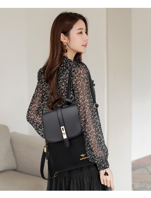Women Large Capacity Backpack Purses High Quality Leather Female Vintage Bag School Bags Travel Bagpack Ladies Bookbag Rucksack_voghion.com