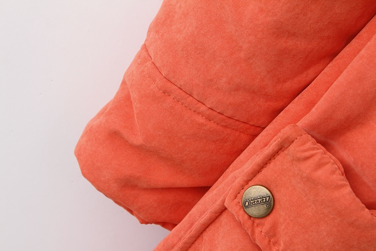 Damenbekleidung Verdickter Baumwollmantel für Arbeitskleidung für Damen, mittellanger und langer Baumwollmantel aus Lammwolle, Wintermantel, großer Mantel_voghion.com