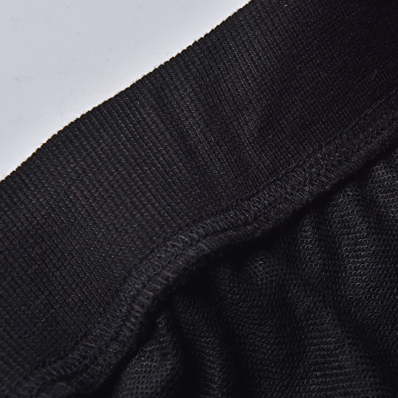 Terno esportivo casual feminino com estampa de manga comprida_voghion.com