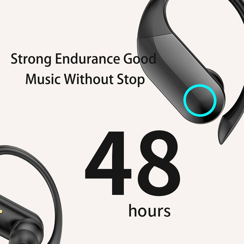 1 Set G37 Earbuds Bluetooth 5.3 LED Digital Display Reduction HiFi Sound Sensitive Touch Control Wireless Headsets for_voghion.com
