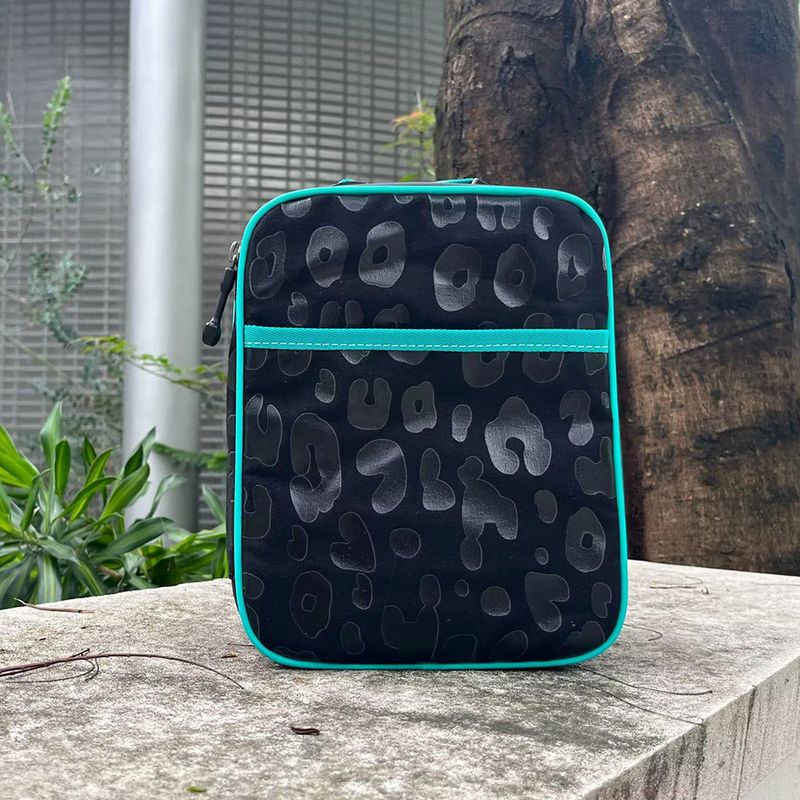Neue tragbare Kühltasche mit Lunchpaket, grenzüberschreitende tragbare Isoliertasche, Leoparden-Milch-Muster, Lunchpaket, Picknick-Eisbeutel im Freien_voghion.com