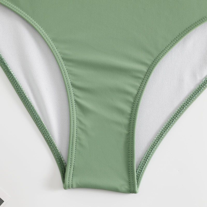 Beach vacation gauze skirt sunscreen multi-color one-piece suit_voghion.com