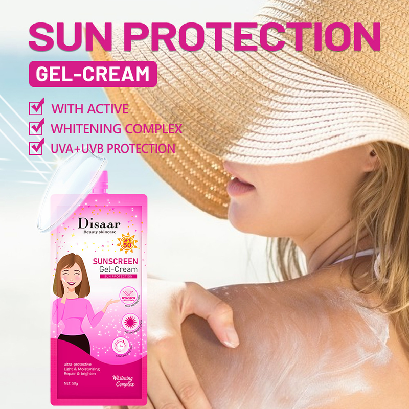 Disaar Full body SPF Sunscreen Isolation Cream Bag_voghion.com