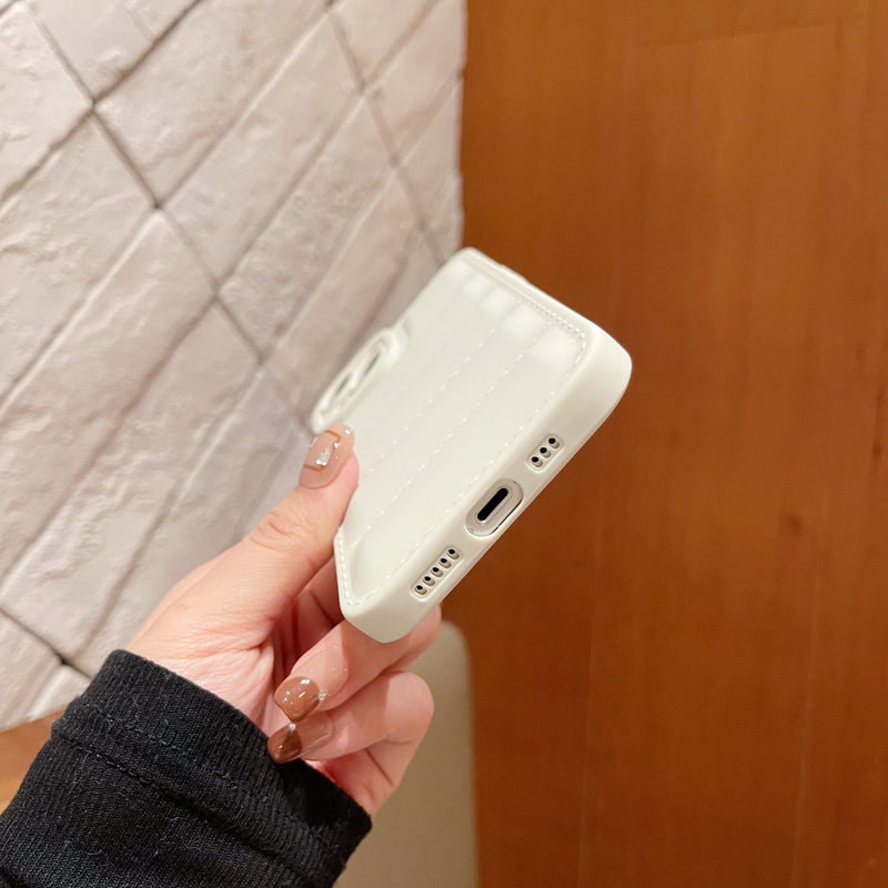 Luxury Down Jacket Phone Case For All IPhone Models - Keep Your Phone Safe & Stylish!_voghion.com